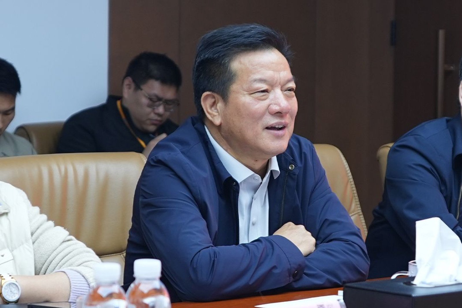 Bapak Yang Fangming, Direktur Pemasaran CRCHI, menyampaikan pandangannya tentang potensi kerja sama