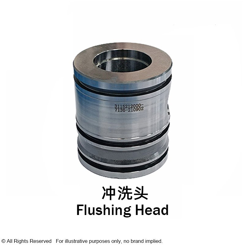 Flushing Head, Spare Part of A18 Rock Drills, 7100000036